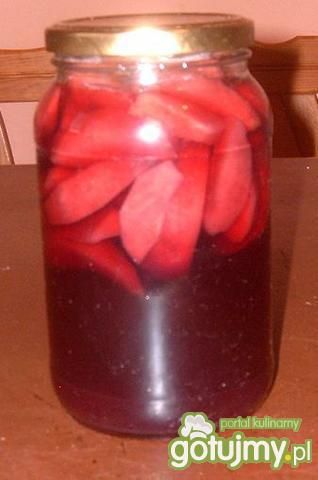 Kompot aroniowo-jabłkowy