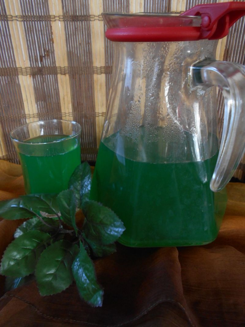 Kompot jabłkowo-miętowy