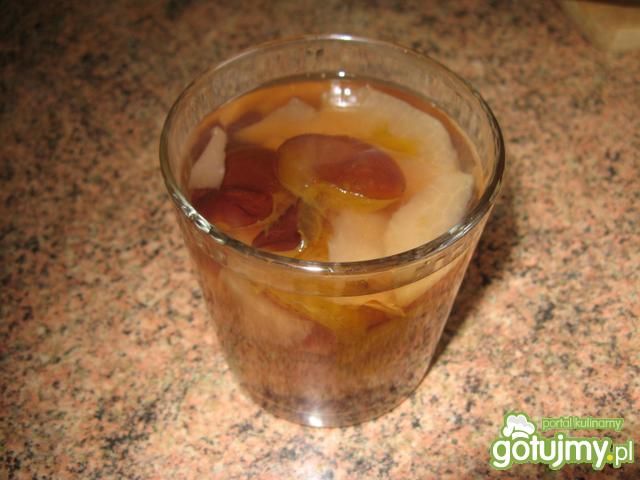 Kompot jabłkowo-śliwkowy  Kompot jabłkowo-śliwkowy