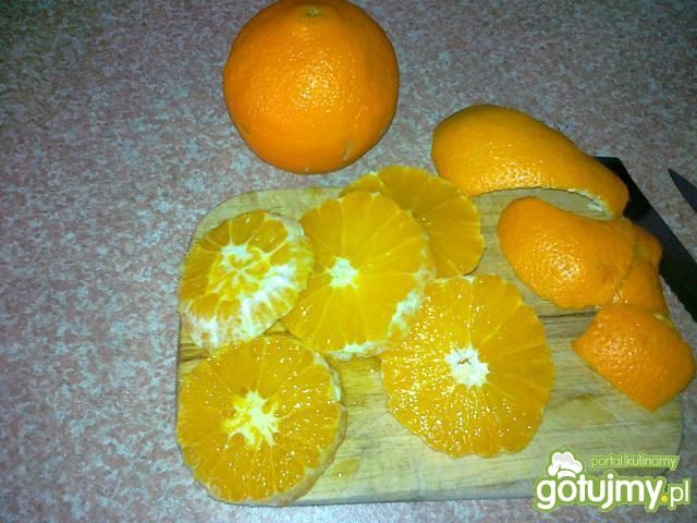 Kompot pomarańczowo-czereśniowy