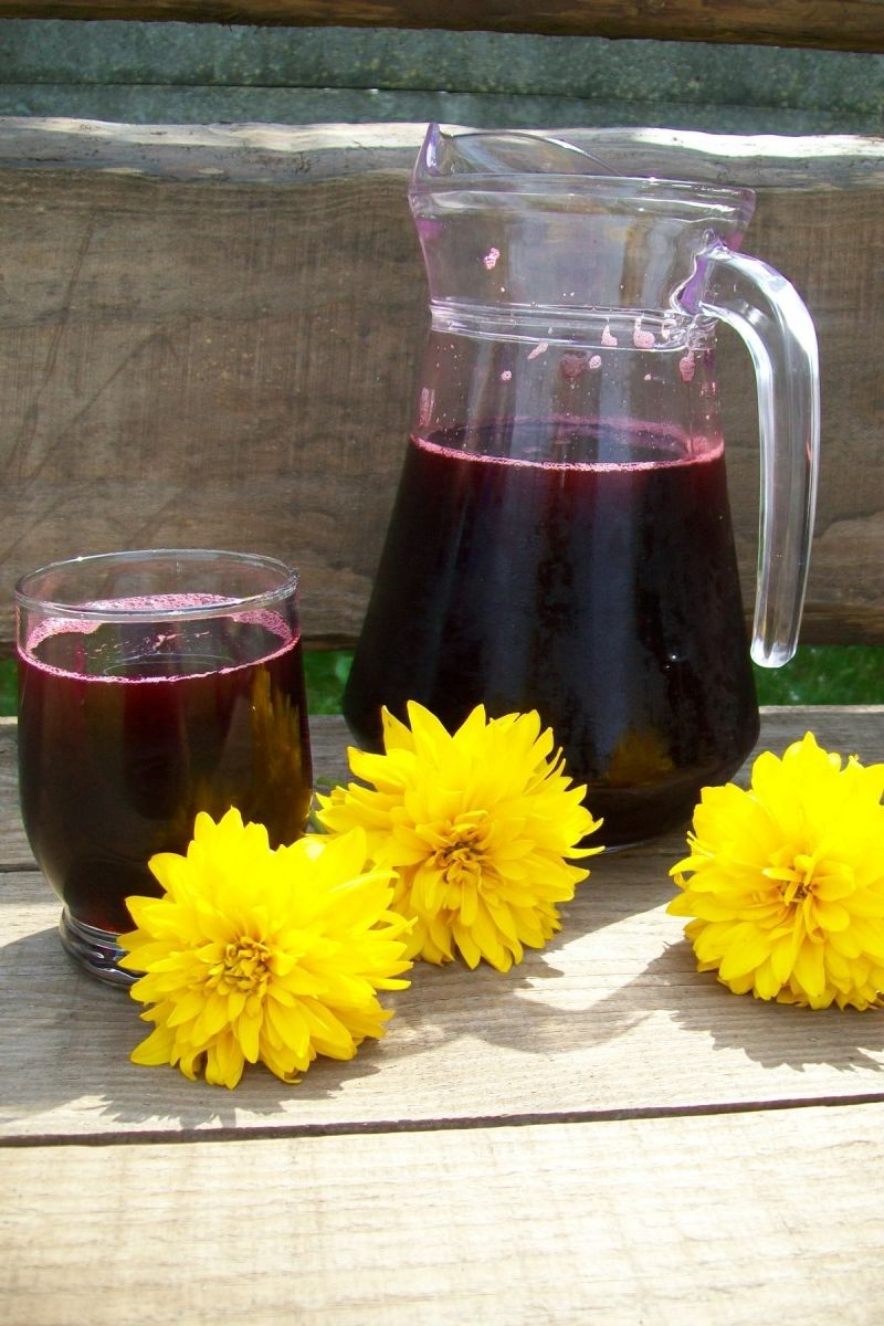 Kompot porzeczkowo-truskawkowo-śliwkowy Kompot porzeczkowo-truskawkowo-śliwkowy