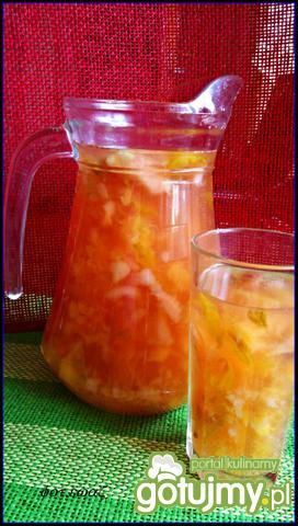 Kompot śliwkowo jabłkowy Kompot śliwkowo jabłkowy