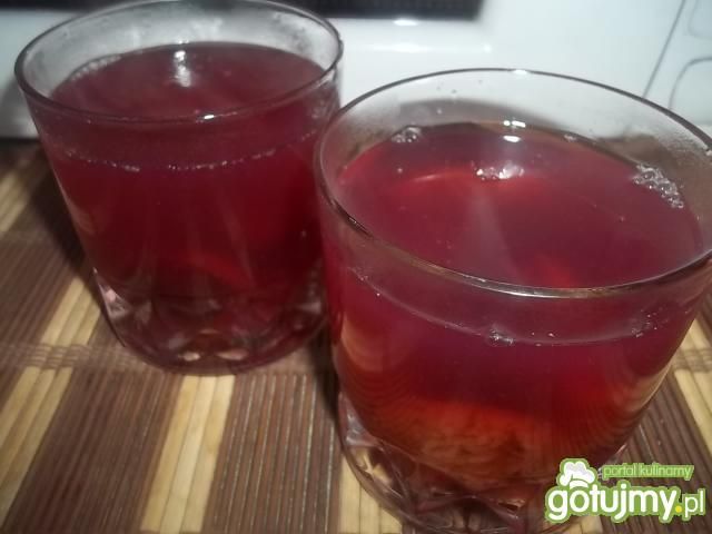 Kompot śliwkowo-miętowy