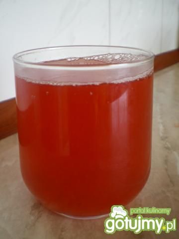 Kompot truskawkowo-rabarbarowy