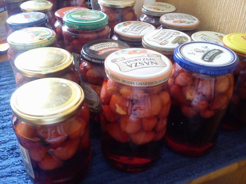 Kompot truskawkowy Kompot truskawkowy