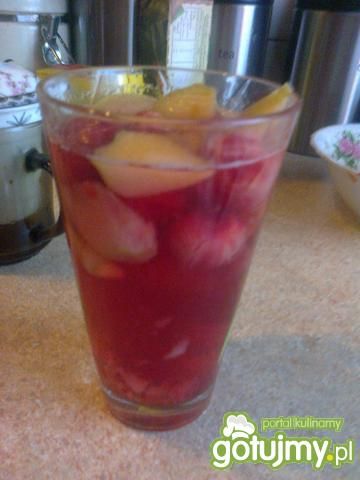 Kompot wiśniowo jabłkowy