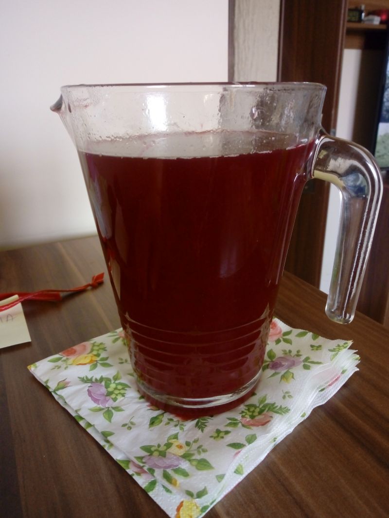 Kompot wiśniowo - rabarbarowy Kompot wiśniowo - rabarbarowy