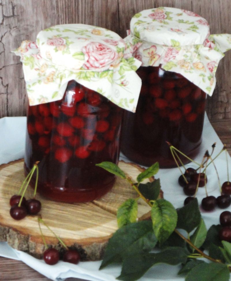 Kompot wiśniowy na zimę Kompot wiśniowy na zimę