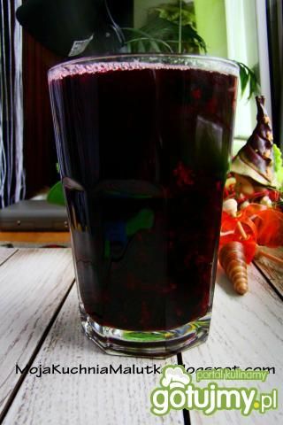 Kompot z czarnej porzeczki i aronii  Kompot z czarnej porzeczki i aronii