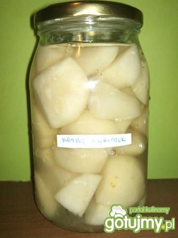 Kompot z gruszek na zimę