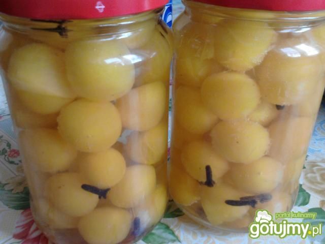 Kompot z mirabelek na zimę Kompot z mirabelek na zimę