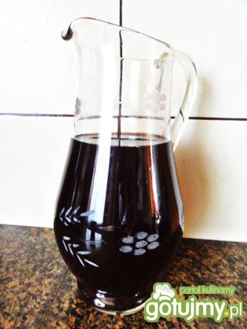 Kompot z owoców leśnych z jabłkiem Kompot z owoców leśnych z jabłkiem