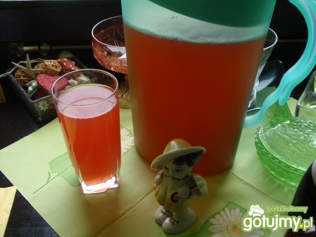 Kompot z papierówek i truskawek