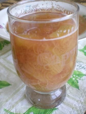 Kompot z rabarbaru Kompot z rabarbaru