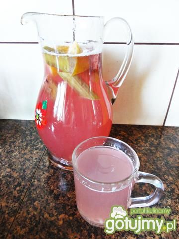 Kompot z rabarbaru i jabłek Kompot z rabarbaru i jabłek