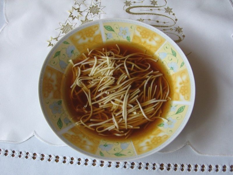 Kompot z suszu z makaronem Kompot z suszu z makaronem