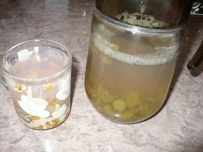 Kompot z winogron jasnych Kompot z winogron jasnych