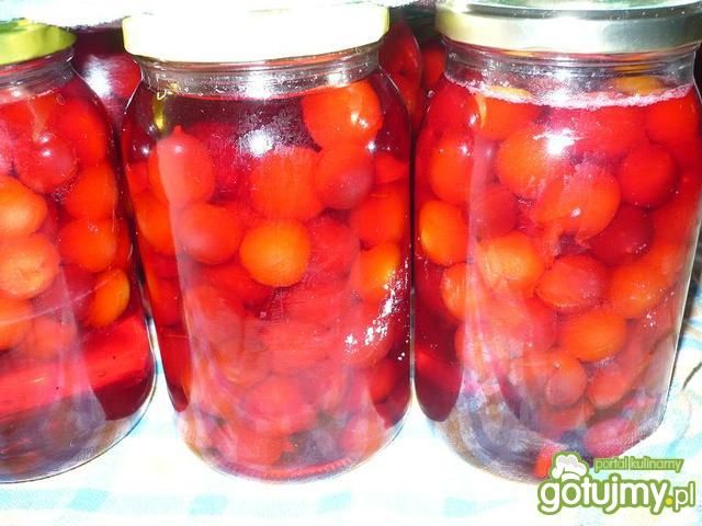 Kompot ze śliwek mirabelek