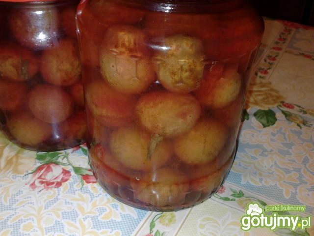 Kompot ze śliwek z cynamonem 