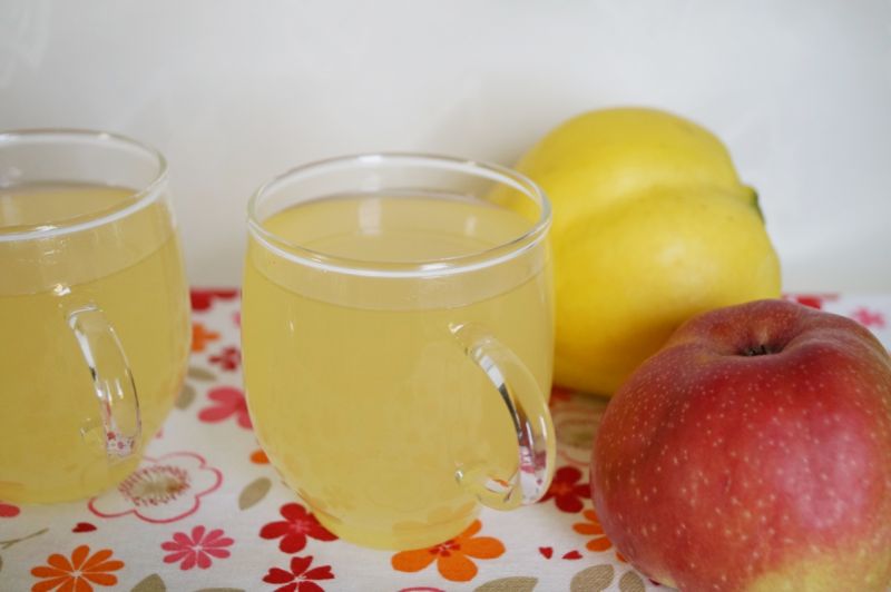 Kompot zimowy z pigwą