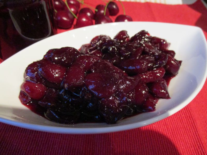 Konfitura czereśniowa na pikantnie Konfitura czereśniowa na pikantnie