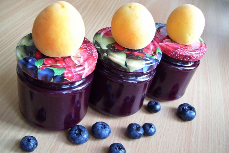 Konfitura morelowo-borówkowa