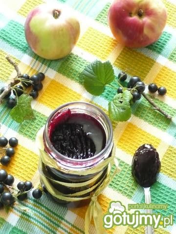 Konfitura z czarnej porzeczki i jabłek Konfitura z czarnej porzeczki i jabłek