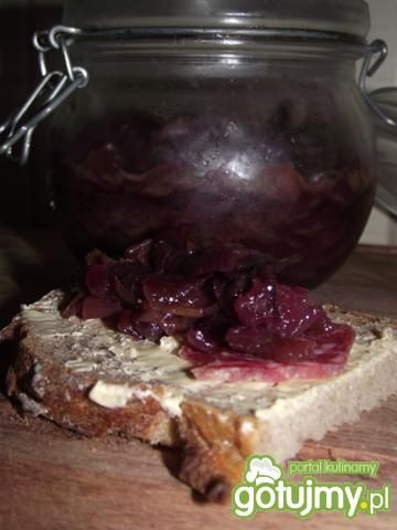 Konfitura z czerwonej cebuli 2 Konfitura z czerwonej cebuli 2