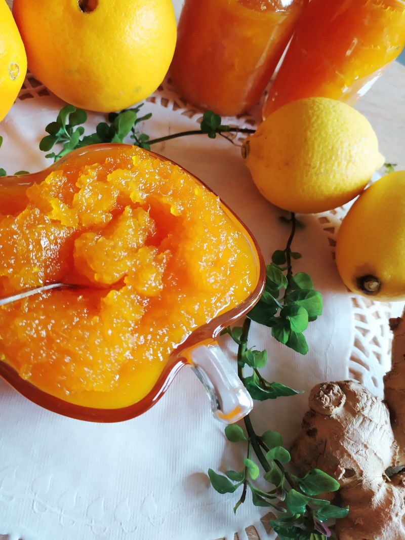 Konfitura z dyni i pomarańczy Konfitura z dyni i pomarańczy