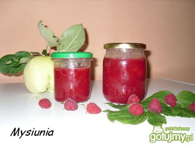 Konfitura z jabłek i malin Konfitura z jabłek i malin