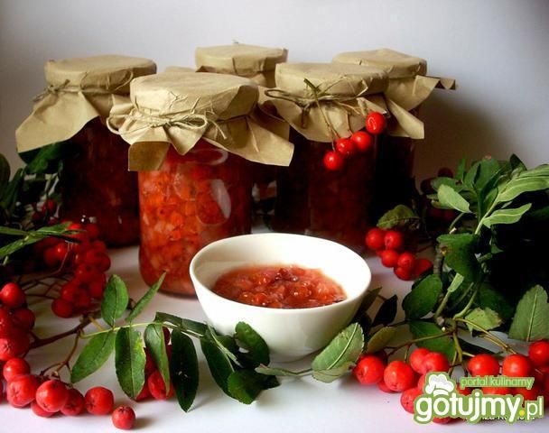 Konfitura z jarzębiny w/g Pyzy