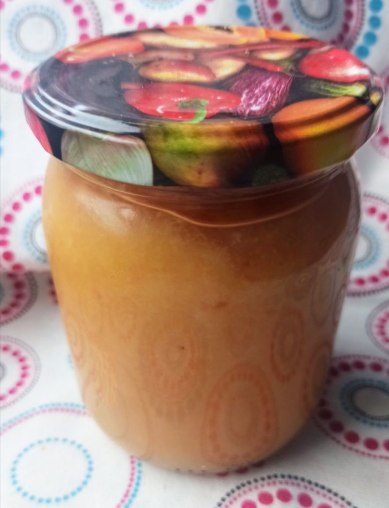 Konfitury z dyni i brzoskwiń