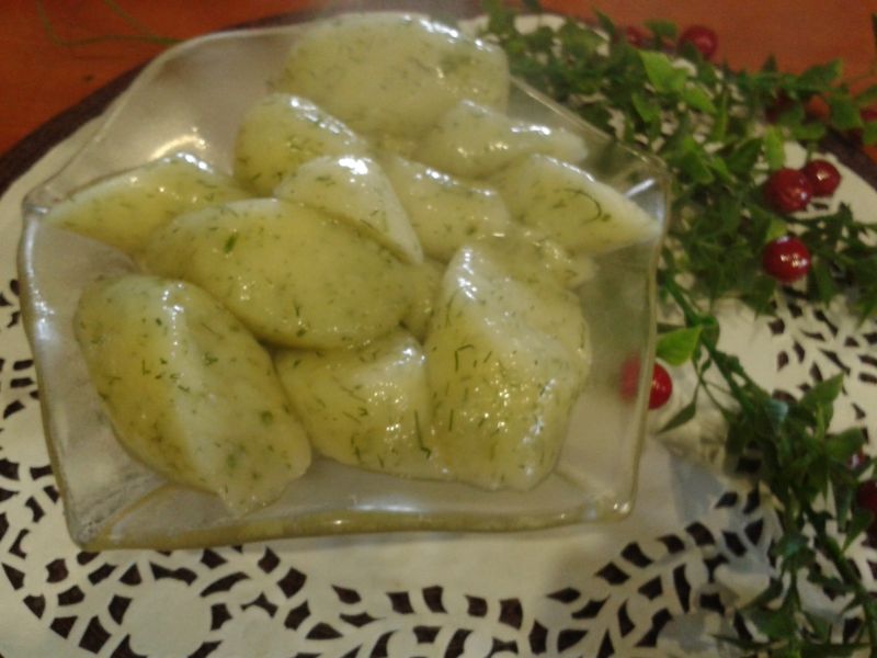 Koperkowe kopytka Koperkowe kopytka