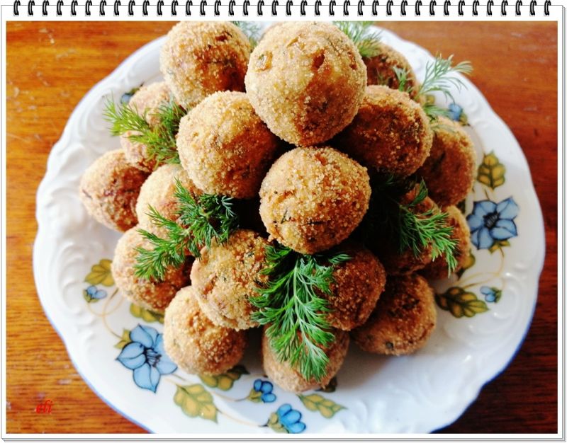 Koperkowe pulpety Eli z dorsza czarnego Koperkowe pulpety Eli z dorsza czarnego