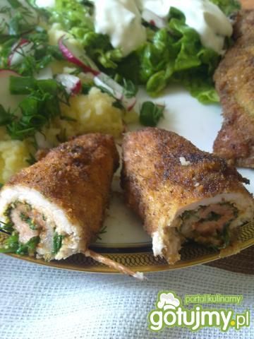 Koperkowe roladki schabowe