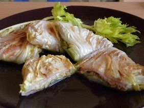 Koperty z kapusty pekińskiej