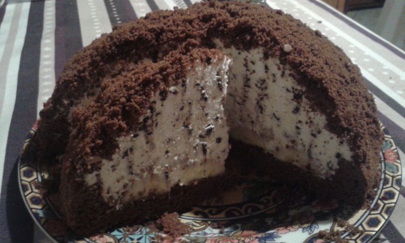 Kopiec kreta z mascarpne