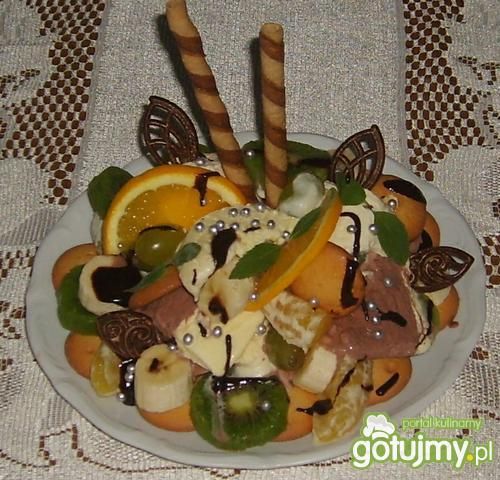Kopiec lodowo-owocowy Kopiec lodowo-owocowy