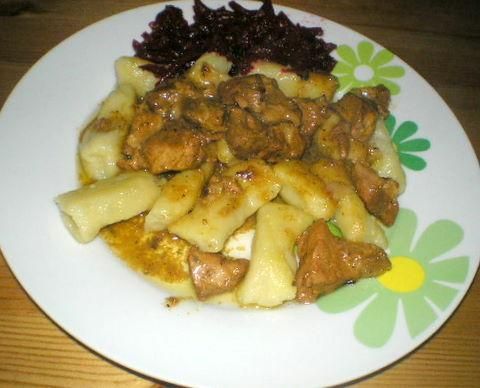 Kopytka i karkówka -  Pyszny obiadek  Kopytka i karkówka -  Pyszny obiadek