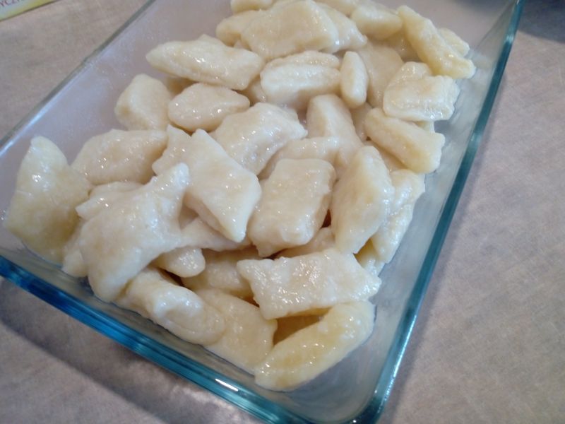 Kopytka kalafiorowo - ziemniaczane Kopytka kalafiorowo - ziemniaczane