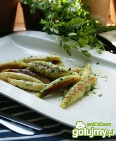 Kopytka z pietruszką