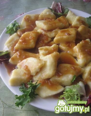 Kopytka z sosem wg Joli Kopytka z sosem wg Joli