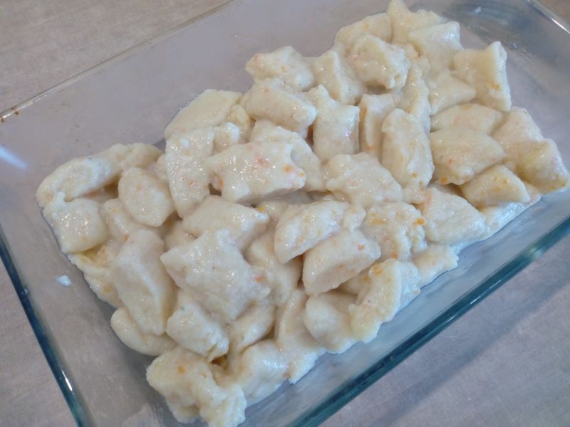 Kopytka ziemniaczano - dyniowe Kopytka ziemniaczano - dyniowe