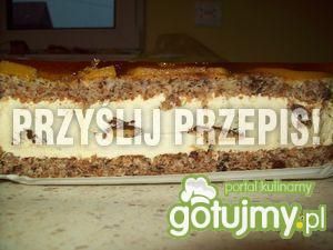 Kora dębu z brzoskwiniami 