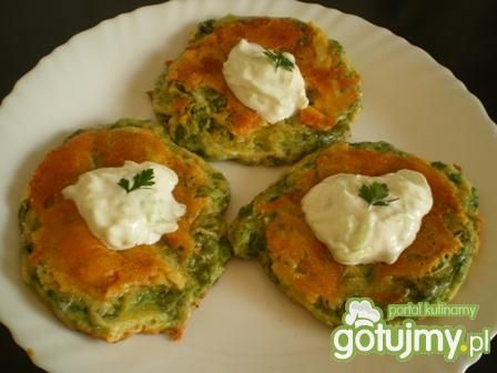 Koreańskie placki ze szpinaku