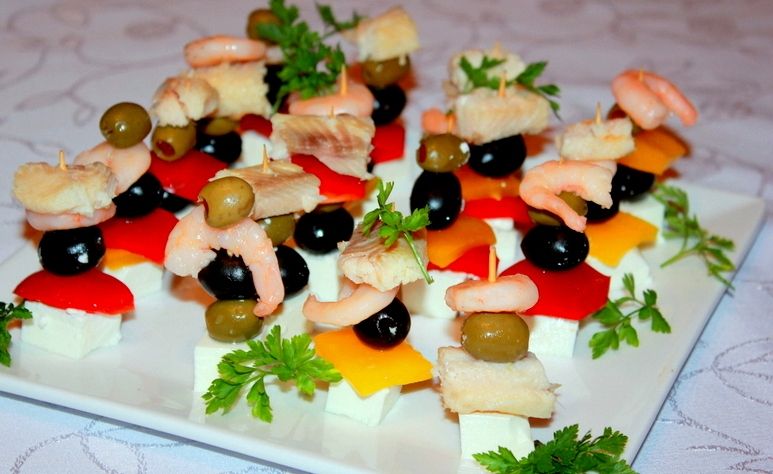 Koreczki rybno-warzywne