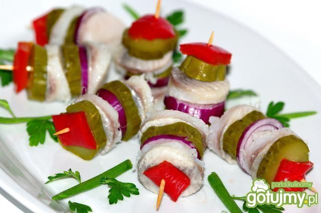 Koreczki śledziowe. Koreczki śledziowe.