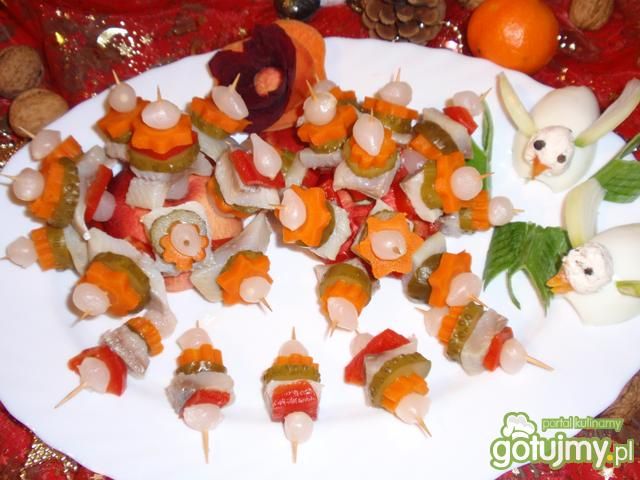 koreczki sledziowe koreczki sledziowe