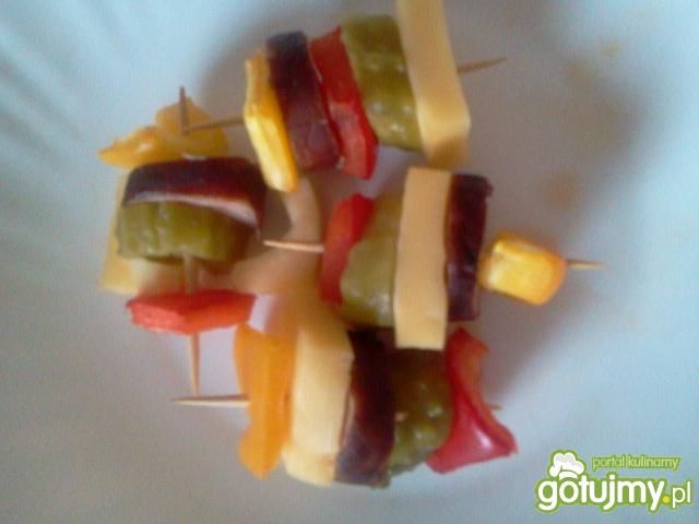 Koreczki tęczowe Koreczki tęczowe