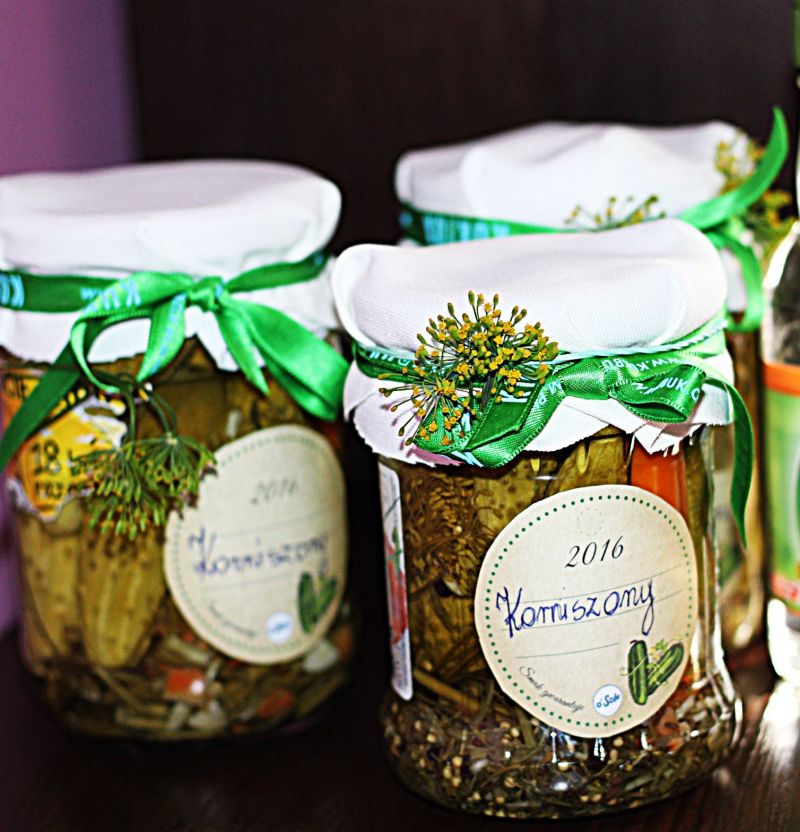 Korniszony z 6% octem